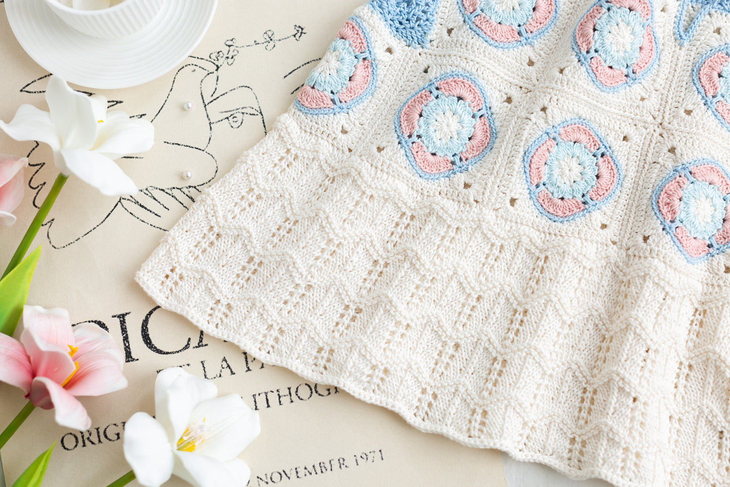 Floral Harmony Crochet Kit