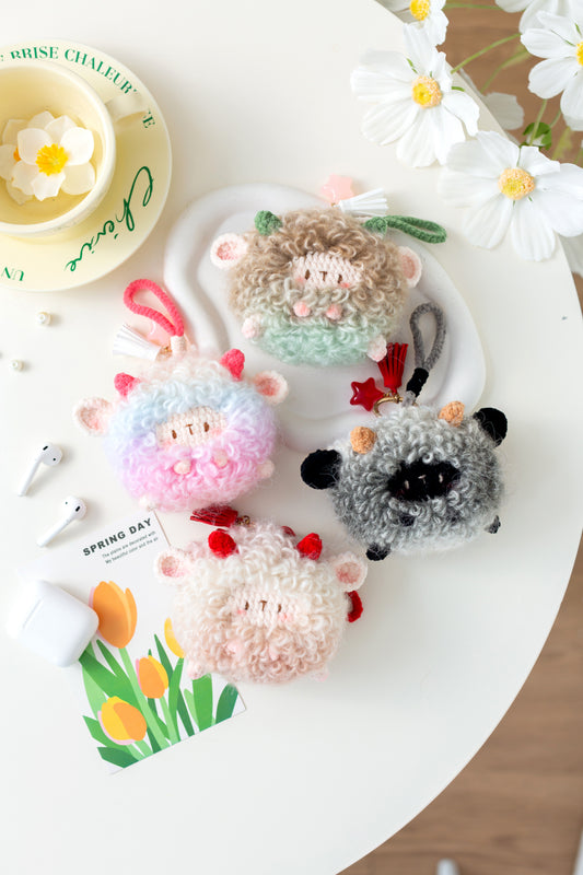 Sheepy Joy Pouch Crochet Kit