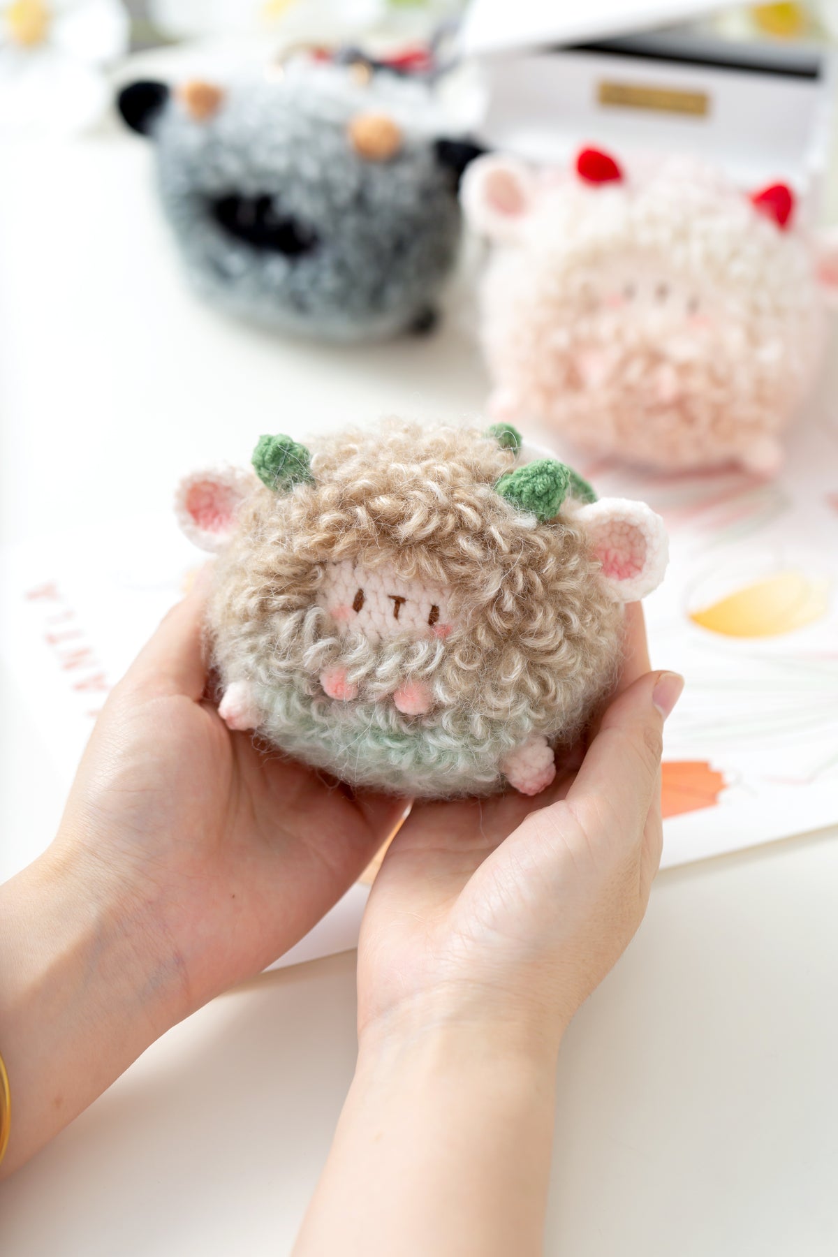 Sheepy Joy Pouch Crochet Pattern