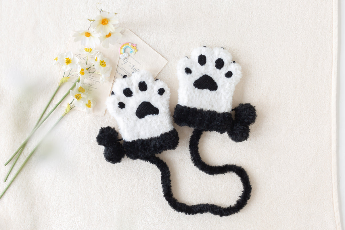 Paw Gloves Crochet Pattern