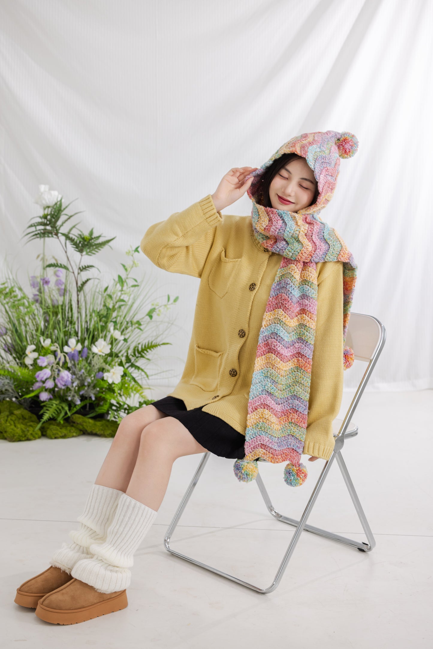 Rainobow Waves Crochet Kit