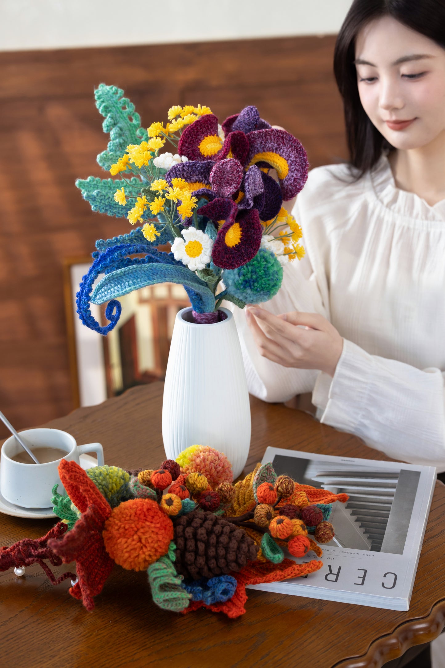 Wild Iris Berries Crochet Pattern