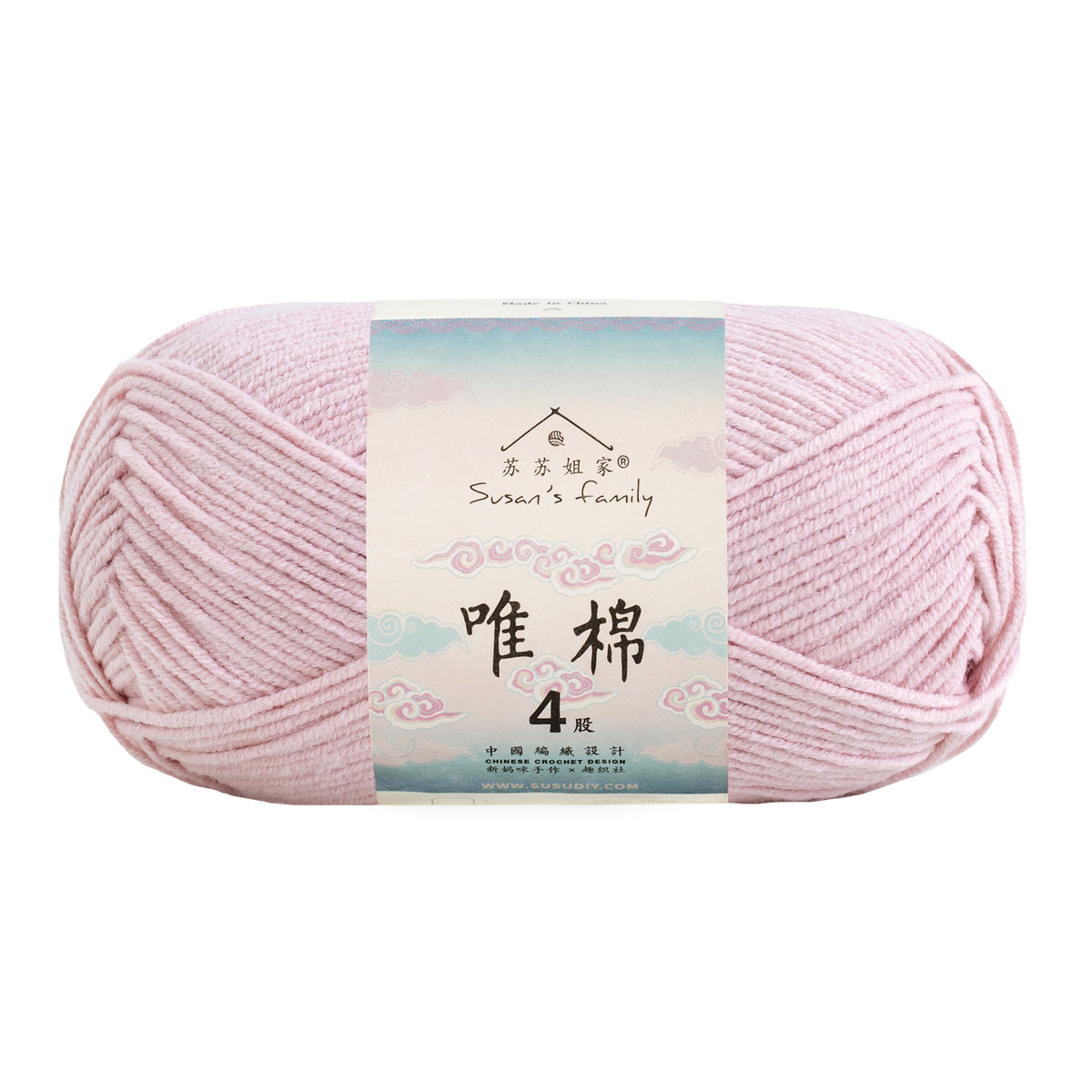 唯棉(ウェイミェン) 1パック - 60%コットン40%アクリル糸 | スーザンズファミリー