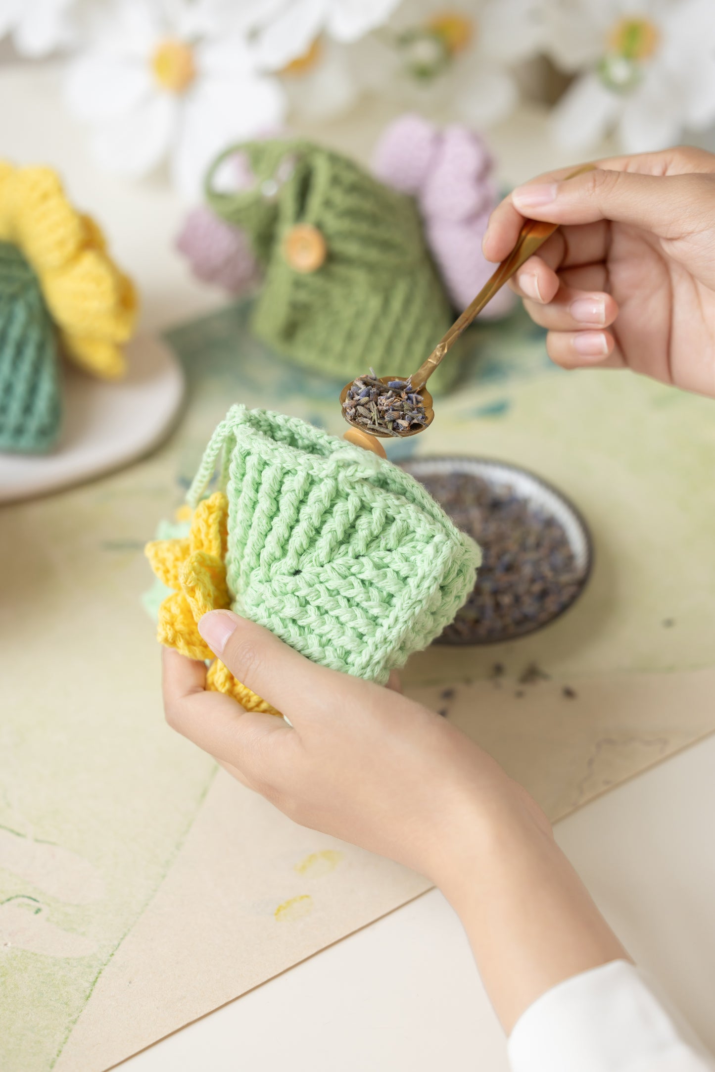 Floral Zongzi Crochet Kit