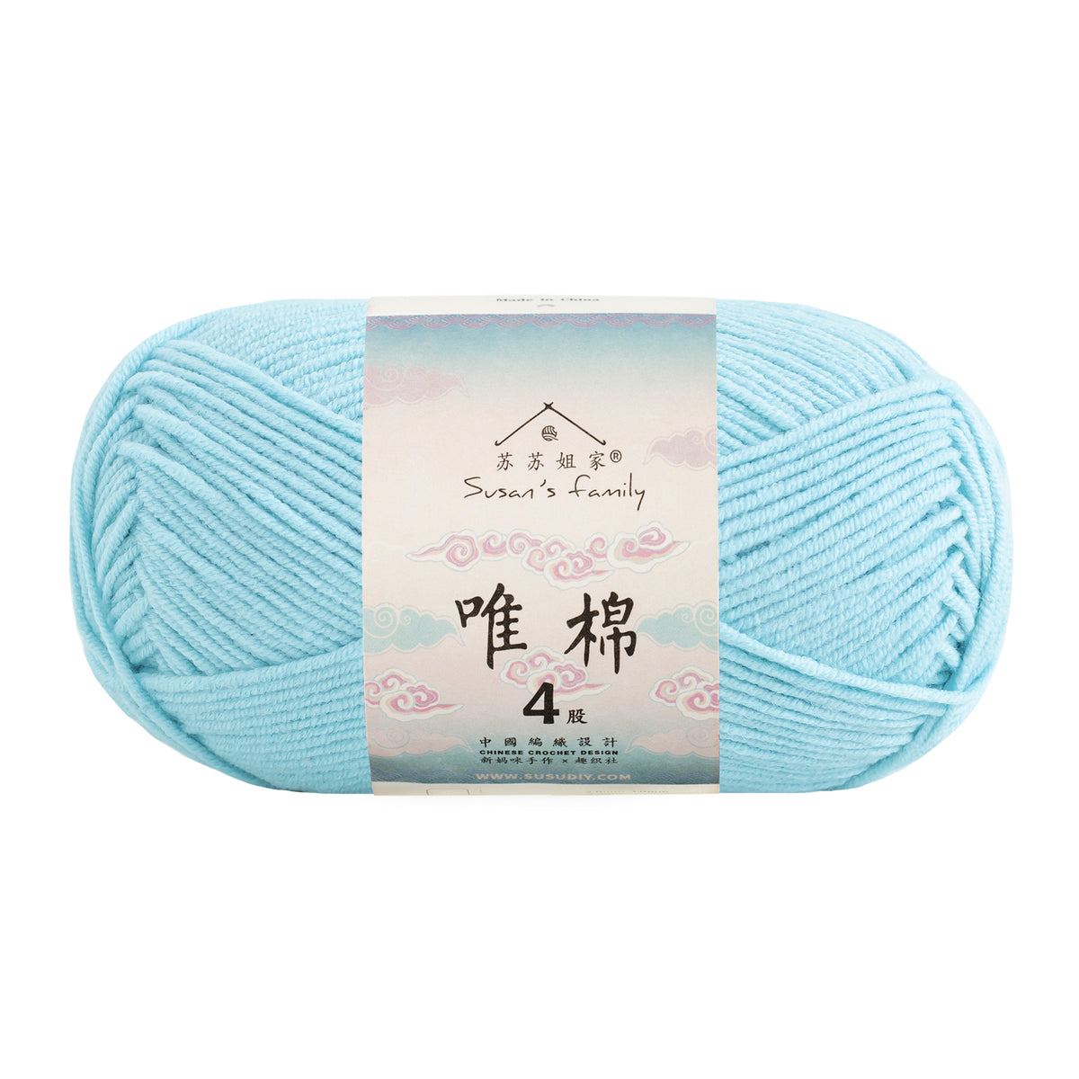 唯棉(ウェイミェン) 1パック - 60%コットン40%アクリル糸 | スーザンズファミリー