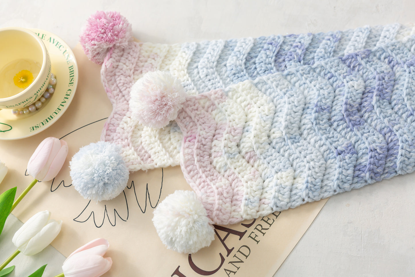 Rainobow Waves Crochet Kit