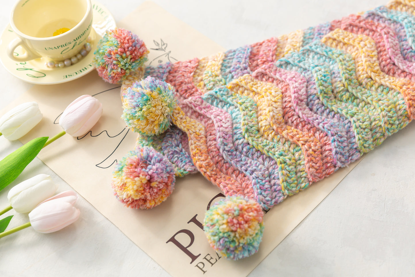 Rainobow Waves Crochet Kit
