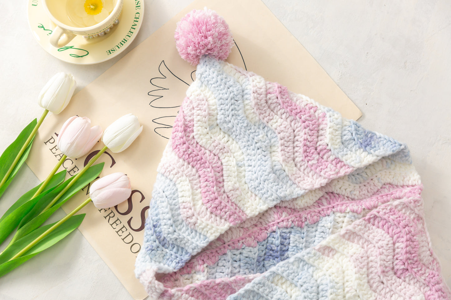 Rainobow Waves Crochet Kit