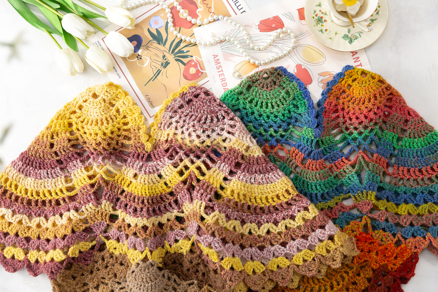 Meadow Cape Crochet Pattern