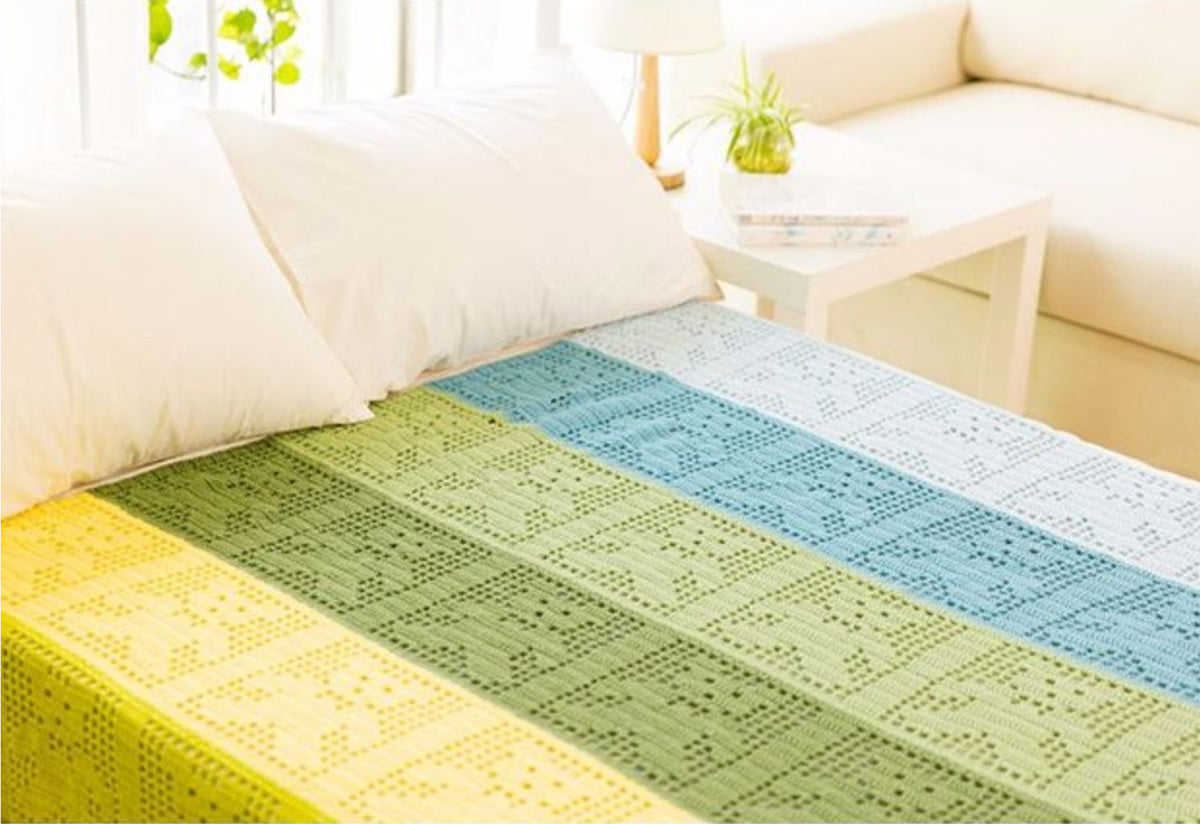 Baby Bear Blanket Crochet Kit