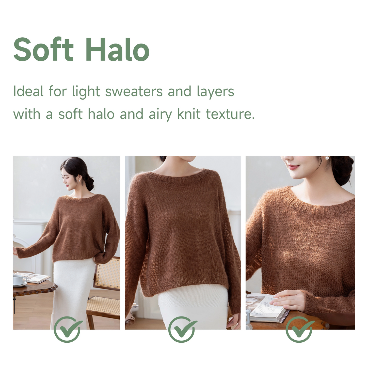 South African Soft Mohair Plus 2 Packs 【US Warehouse】