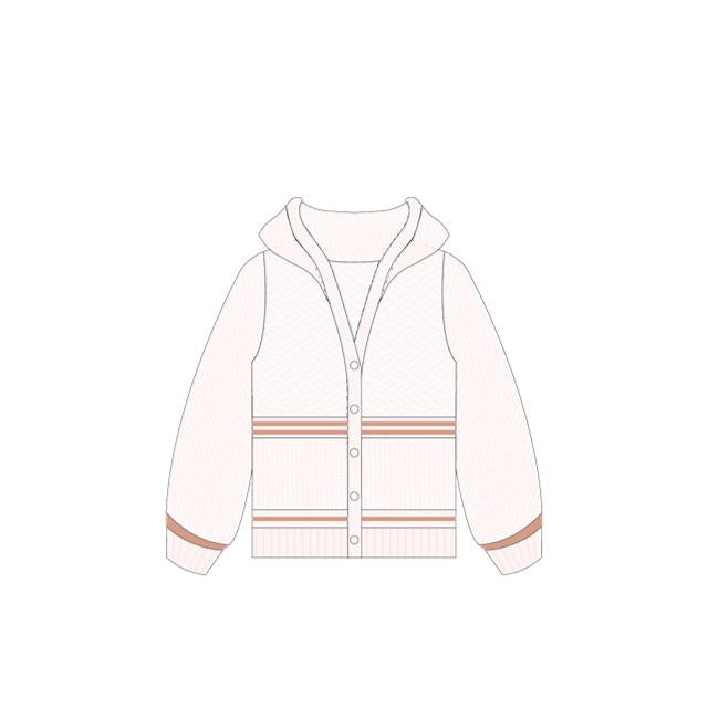 Breezy Hooded Cardigan Knit Kit