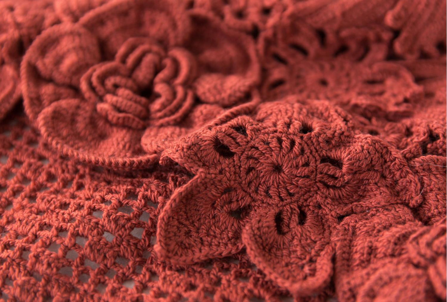 Flower Pullover Crochet Pattern