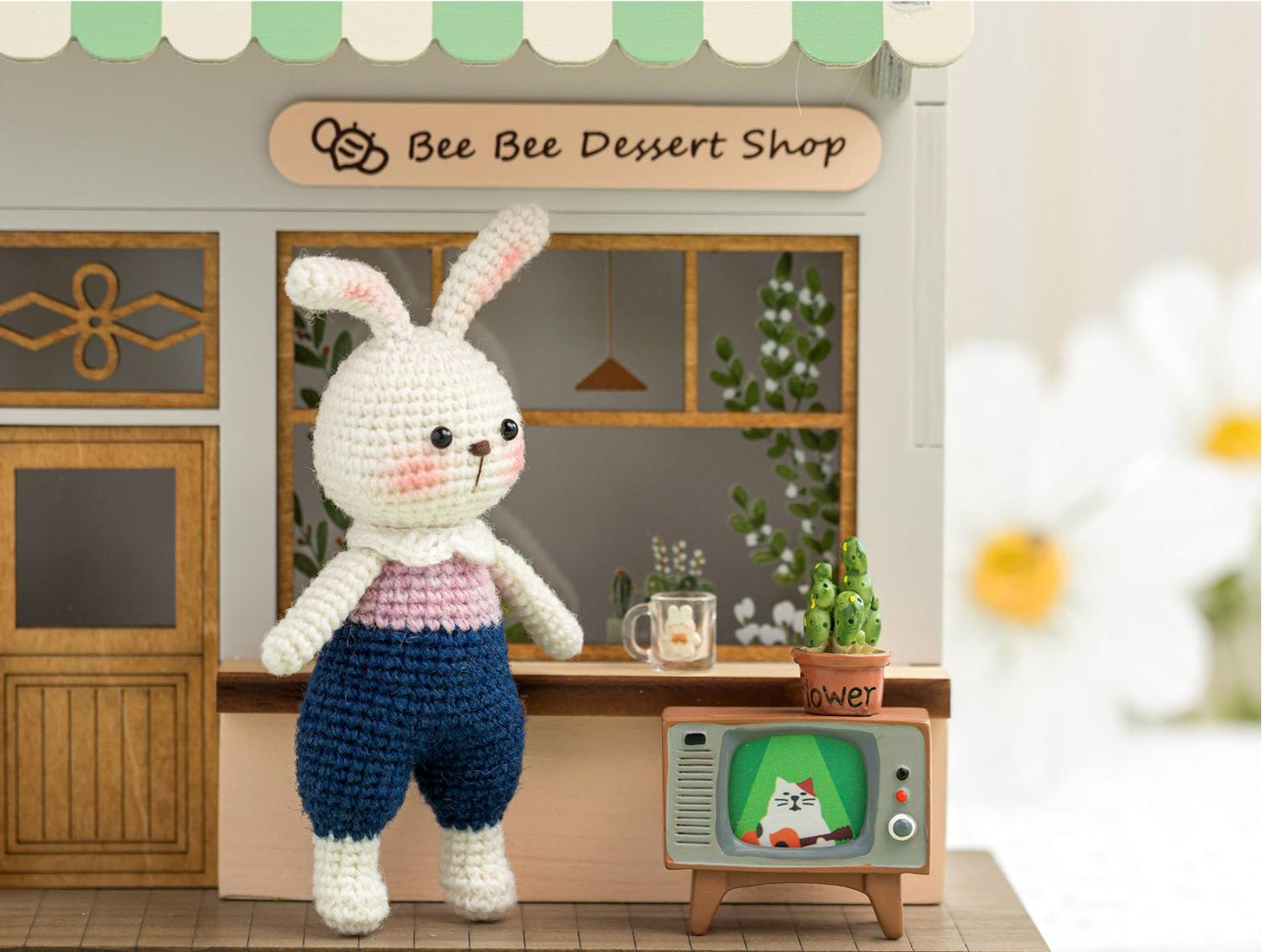 Kit de fil à crocheter « Les amis du zoo »
