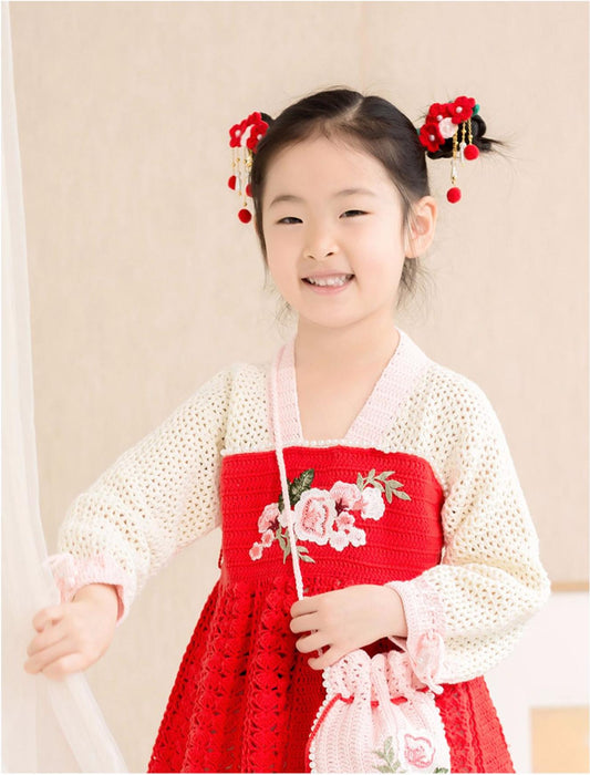 Blossom Hair Accessories Crochet Yarn Kit