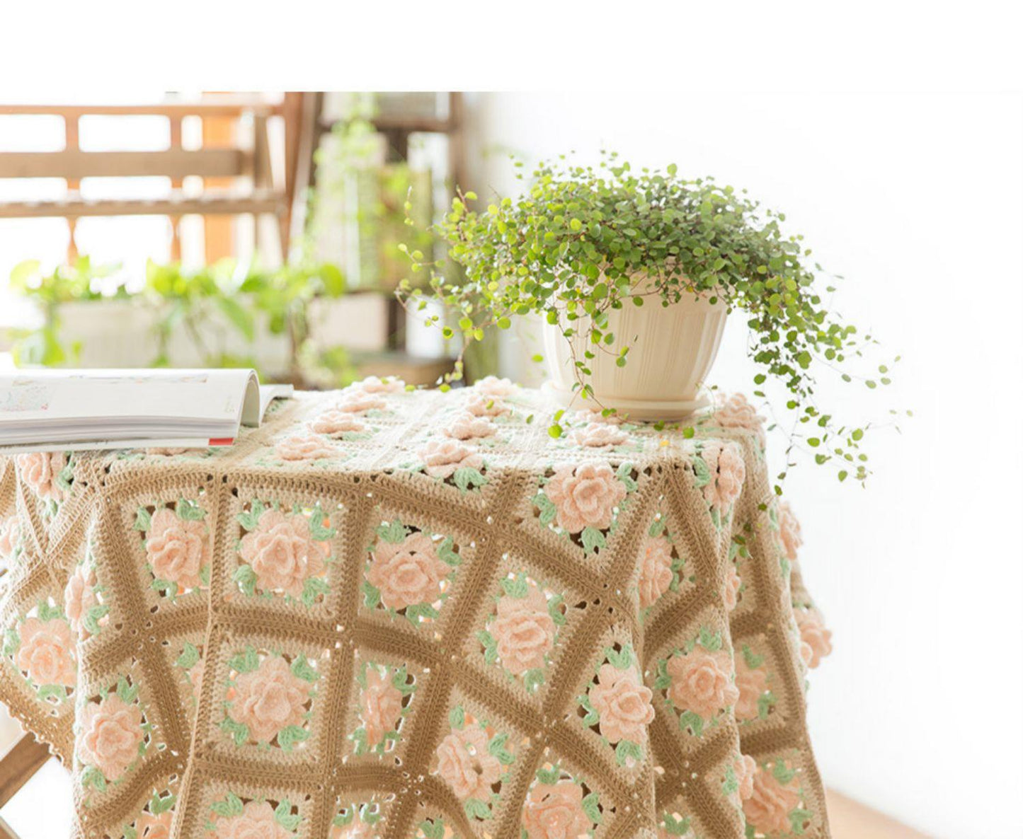 Petite Rose Crochet Kit