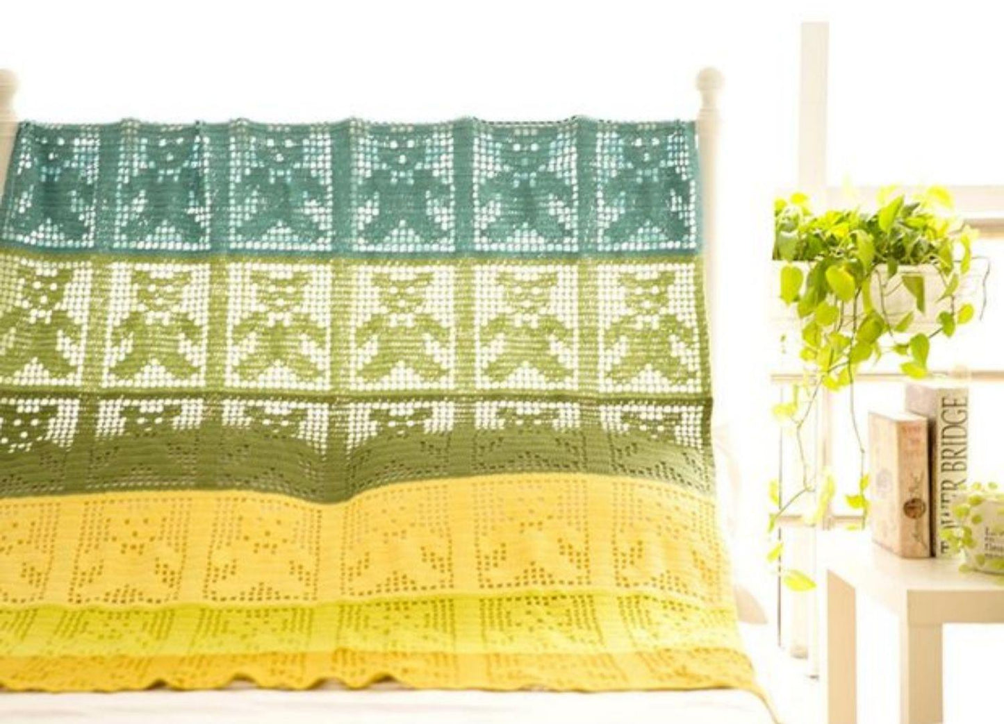 Heart Baby Blanket Crochet Kit