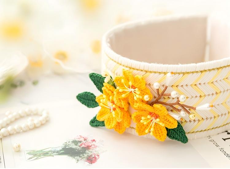 Flower Branch Crochet Pattern