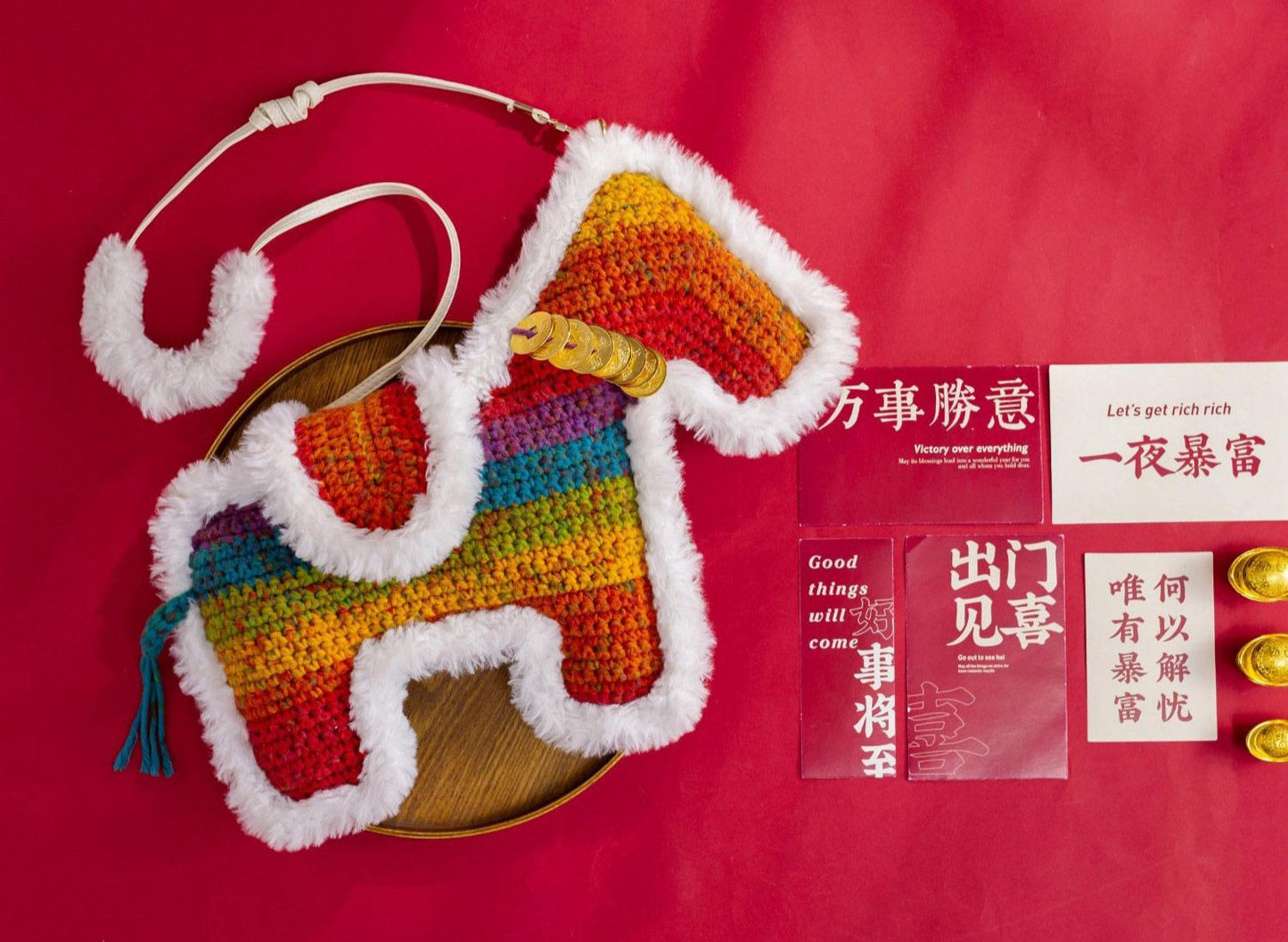 Galloping Fortune Bag Crochet Pattern