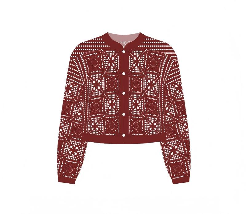 Jade Cardigan Crochet Kit
