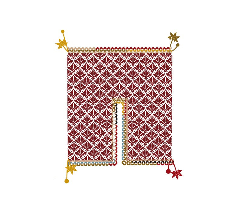 Autumn Maple Shawl Crochet Kit