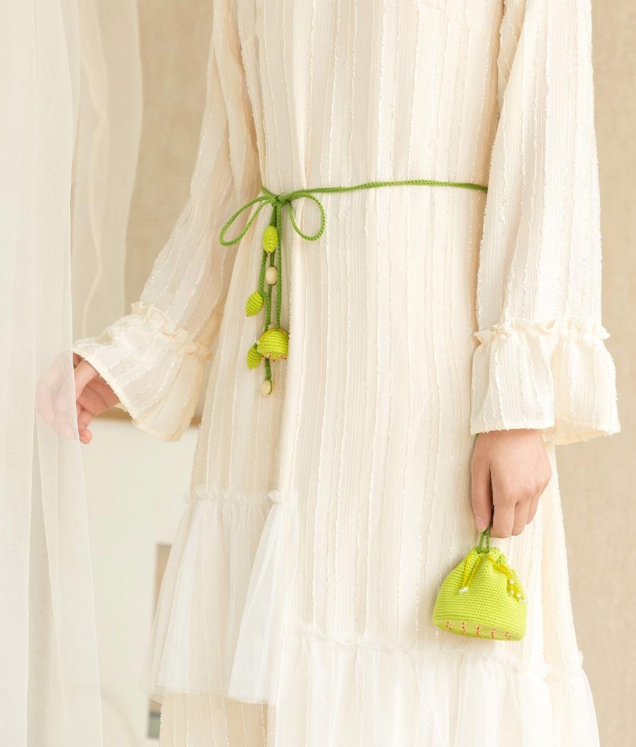 Lotus Nest Bag Crochet Pattern