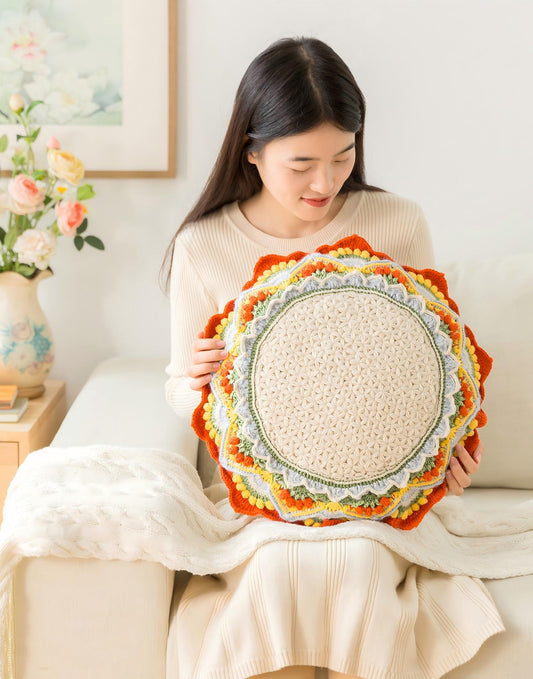 Lotus Pillowcase Crochet Pattern