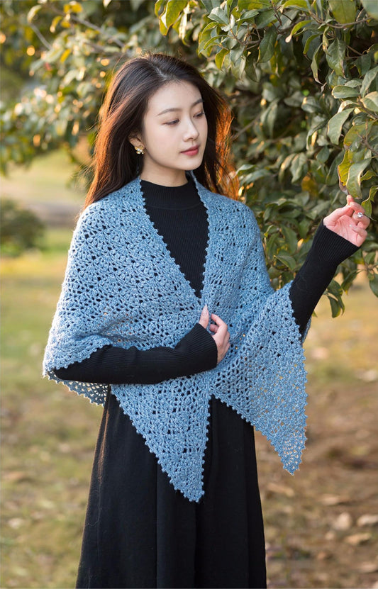 Linglong Shawl Crochet Yarn Kit