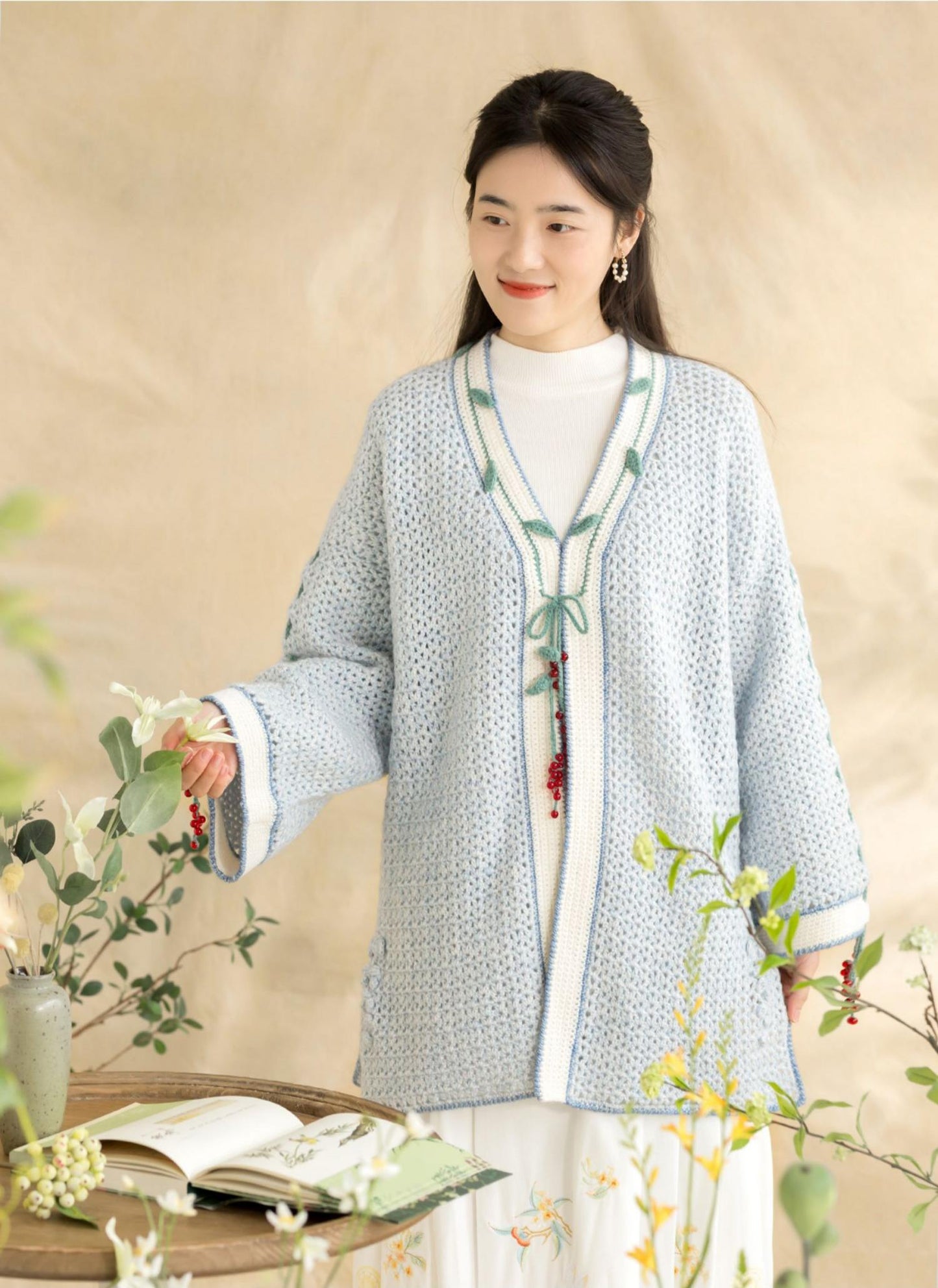 Schisandra Cardigan Crochet Pattern