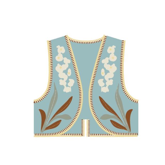 Iris Vest Crochet Kit
