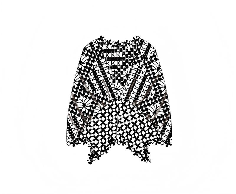 Rainelle Shawl Crochet Kit