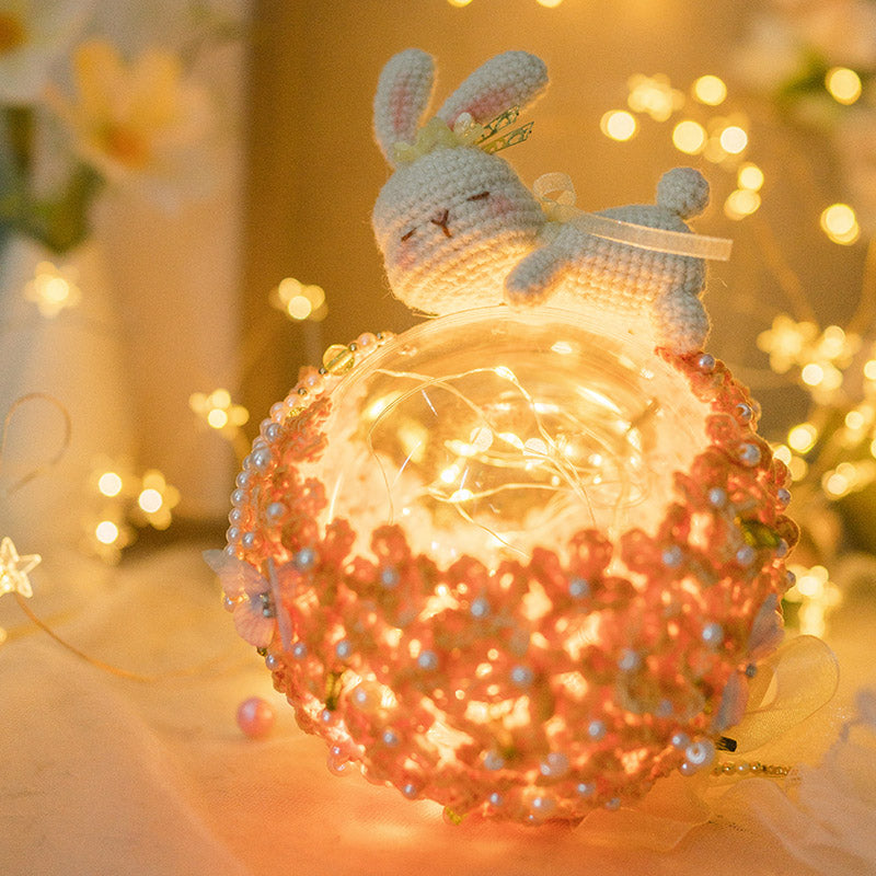 Häkelgarn-Set mit Hasenlaterne | Serie „Chinesische Ästhetik“ | Susans Familie