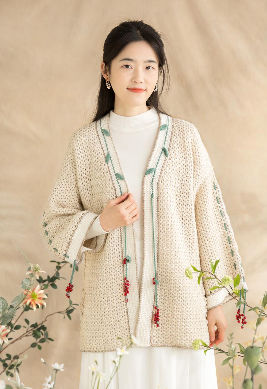 Schisandra Cardigan Crochet Pattern