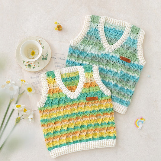 Fresh Mint Vest Crochet Pattern