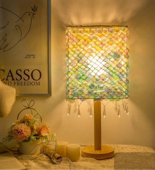 Mermaid's Glow Lampshade Crochet Kit