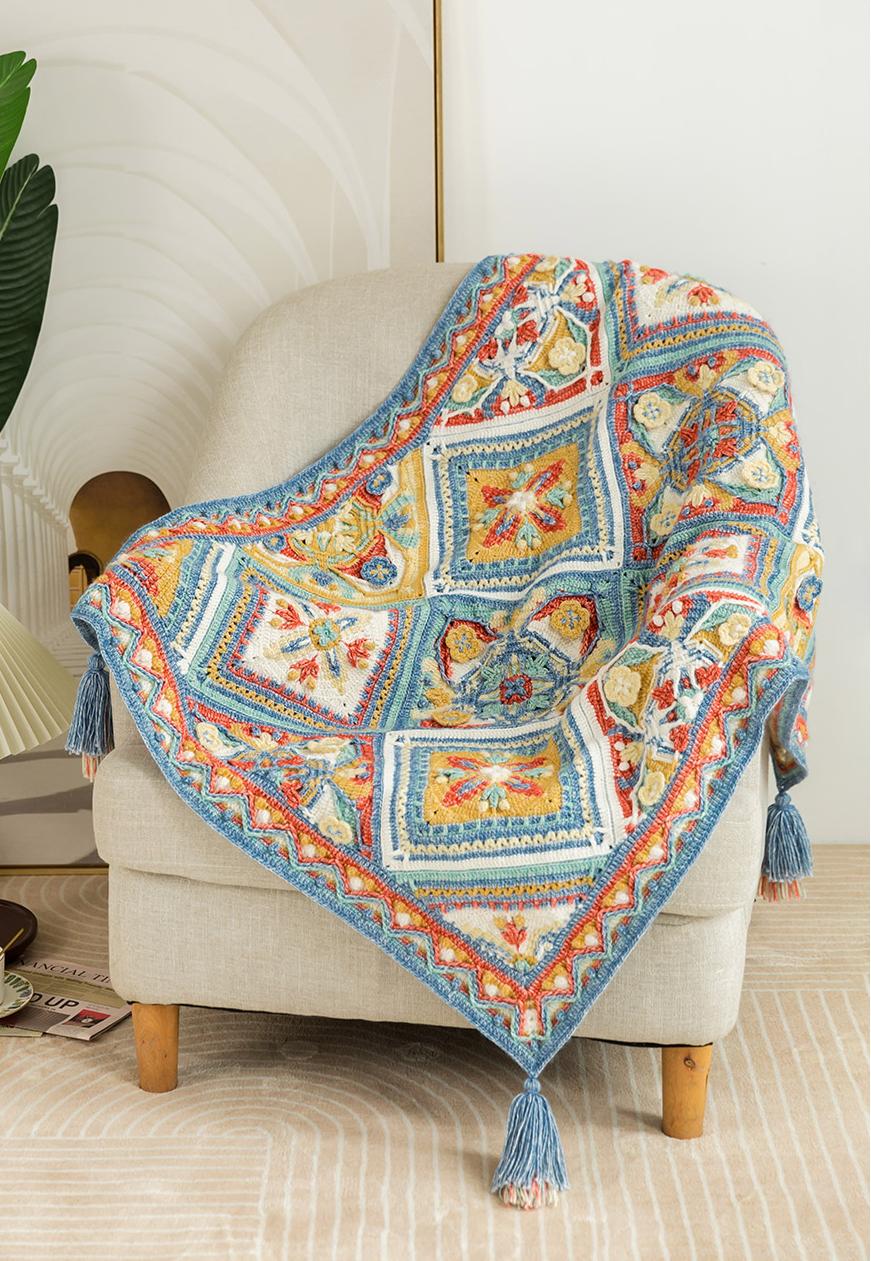 Azerbaijan Blanket Crochet Pattern