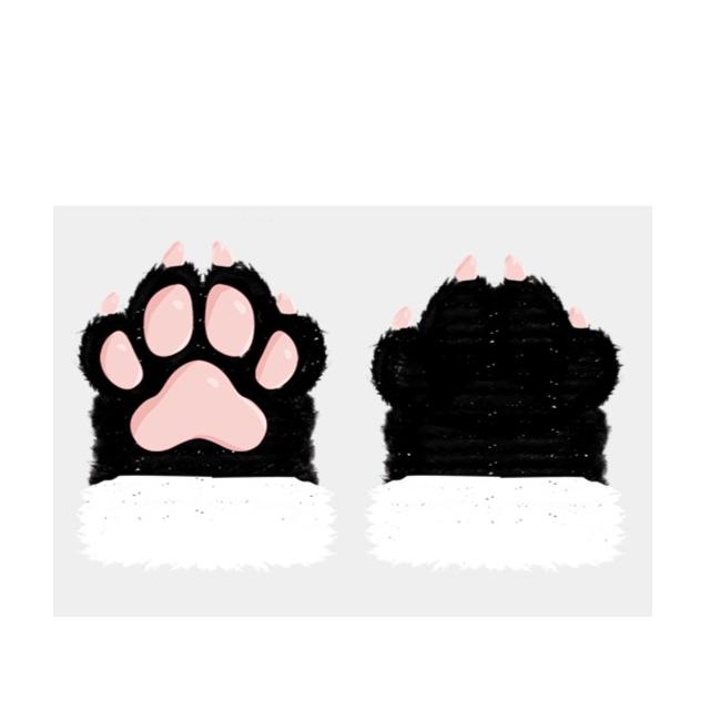 Paw Gloves Crochet Kit