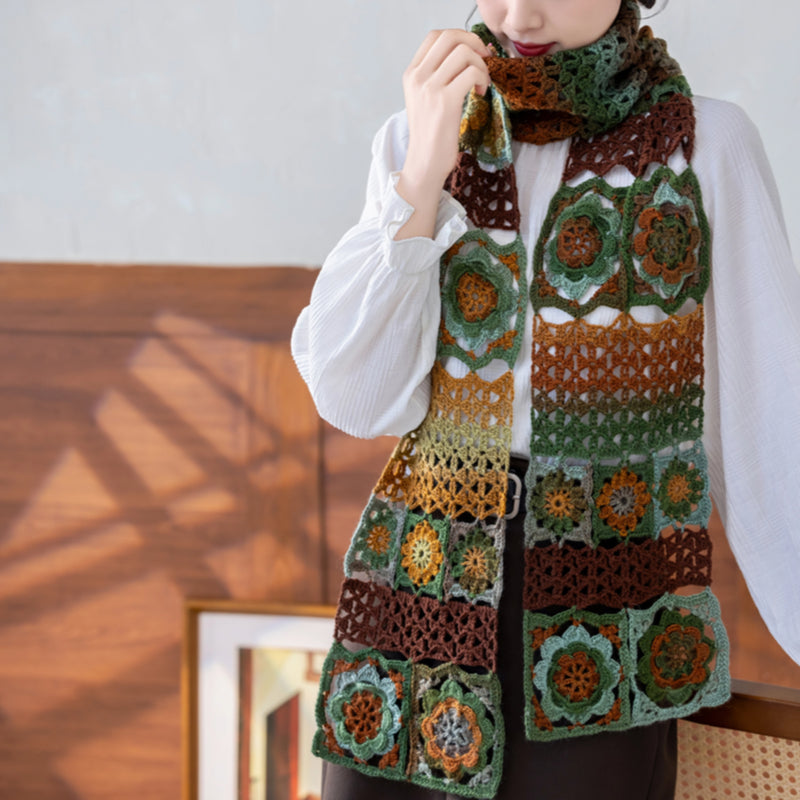 Qi¨®ng Scarf Crochet Digital Pattern