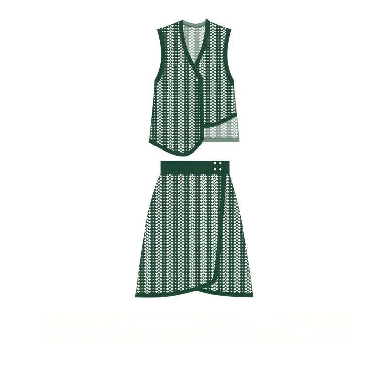 Lumen Vest-Skirt Set Crochet Kit