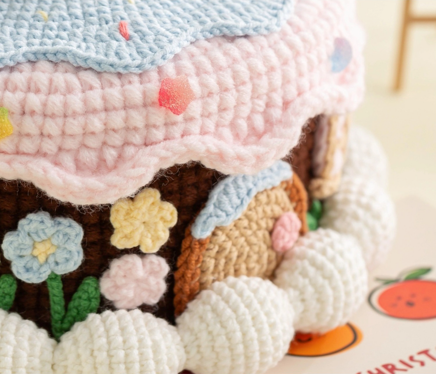 Bear's Cake Crochet Kit