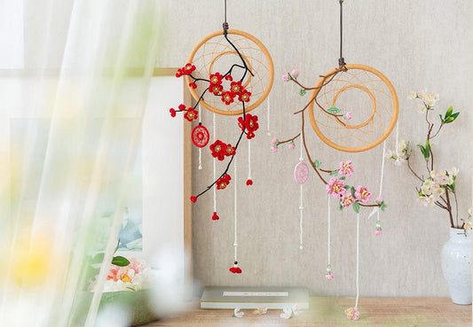 Seasons Window Dreamcatcher Crochet Pattern
