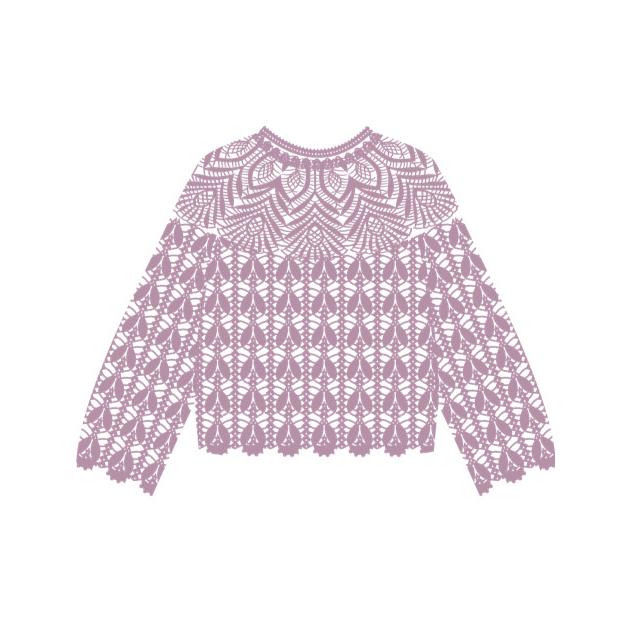 Plume Yoke Crochet Kit