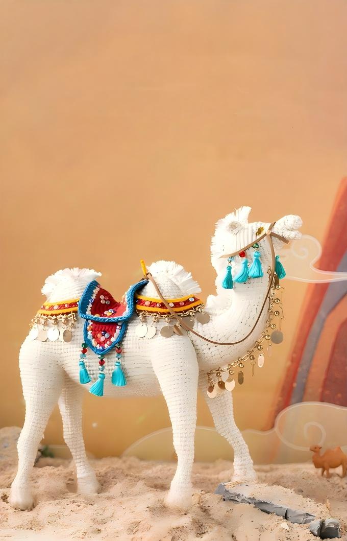 Desert Camel Crochet Pattern