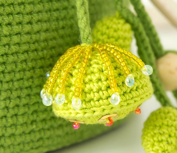 Lotus Nest Bag Crochet Pattern