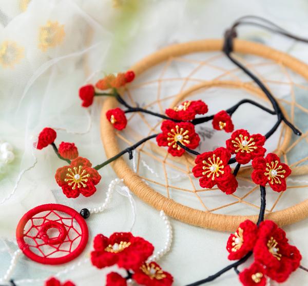 Seasons Window Dreamcatcher Crochet Pattern