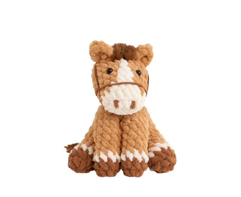 Puffy Pony Crochet Kit