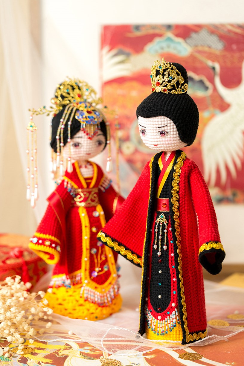 Heaven's Bliss Wedding Doll Crochet Kit