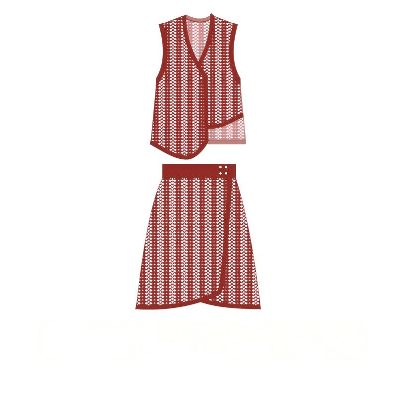 Lumen Vest-Skirt Set Crochet Kit