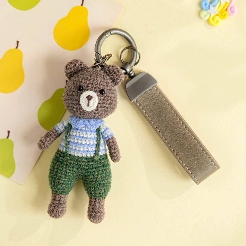 Kit de fil à crocheter « Les amis du zoo »