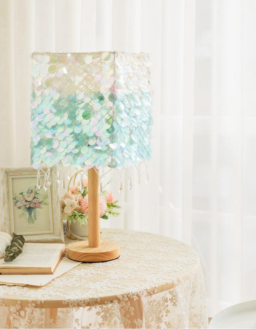 Mermaid's Glow Lampshade Crochet Kit
